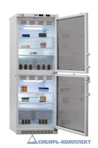 Холодильник фармацевтический ХФД-280 POZIS (стеклянная тонированная/металлическая дверь)